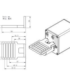 Telescope-Focusers-ZWO EAF Bracket for Takahashi Telescopes 2