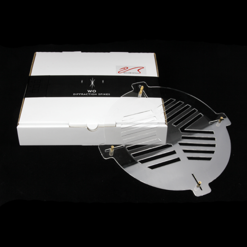Telescope-Accessories-William Optics Diffraction Spikes Bahtinov Mask for 172mm-235mm Dew Shields - Image 2