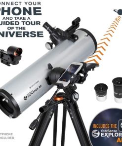 Telescope-Reflecting Telescopes-Celestron StarSense Explorer DX 130AZ Newtonian Reflector Telescope 2