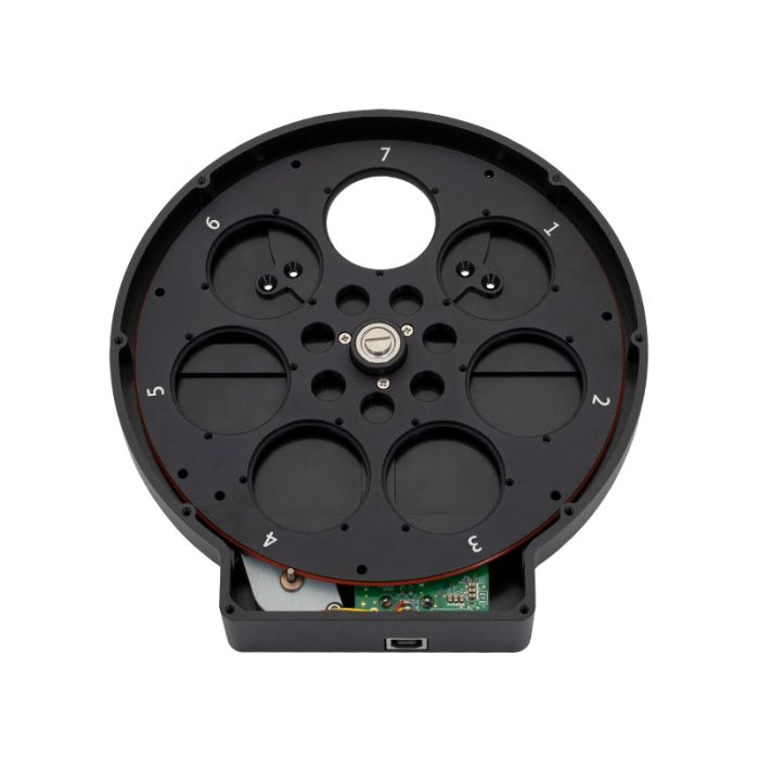 Telescope-Accessories-ZWO EFW II 7-position Filter Wheel for 36mm Filters 3 Telescope-Accessories-ZWO EFW II 7-position Filter Wheel for 36mm Filters - Image 3