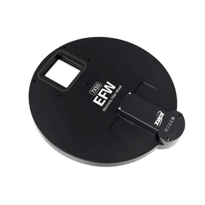Telescope-Accessories-ZWO 7 Position Electronic Filter Wheel for 50mm Square Filters for ASI461MM-P 3 Telescope-Accessories-ZWO 7 Position Electronic Filter Wheel for 50mm Square Filters for ASI461MM-P - Image 3