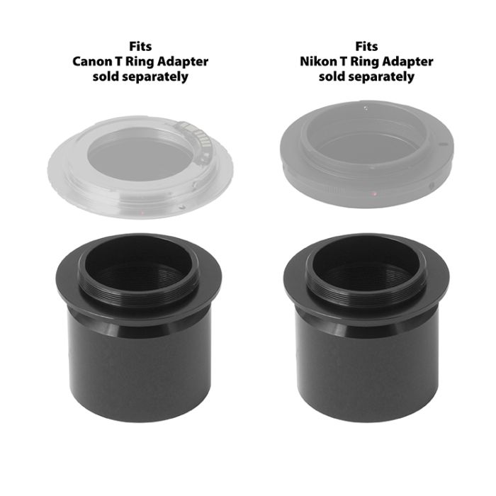 Telescope-Accessories-Explore Scientific T2 Mount DSLR to 2″ Focuser Adapter 3 Telescope-Accessories-Explore Scientific T2 Mount DSLR to 2" Focuser Adapter - Image 3