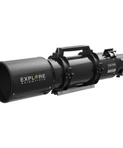 Telescope-Refracting Telescopes-Explore Scientific 102 mm f/7 FCD100 Air-Spaced Triplet Refractor – Carbon Fiber with 2.5″ HEX Focuser