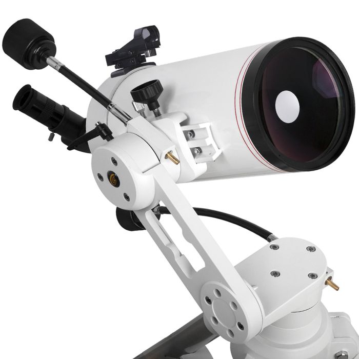 Telescope-Catadioptric Telescopes-Explore Scientific FirstLight 127 mm White Tube Maksutov-Cassegrain w/Twilight I Mount Telescope-Catadioptric Telescopes-Explore Scientific FirstLight 127 mm White Tube Maksutov-Cassegrain w/Twilight I Mount