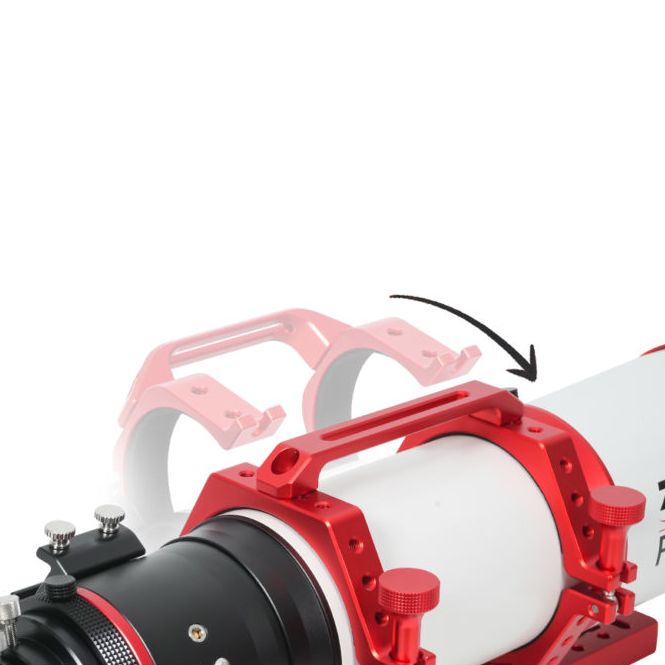 Telescope-Refracting Telescopes-ZWO 80 mm Apochromatic Quadruplet Refractor Optical Tube 3 Telescope-Refracting Telescopes-ZWO 80 mm Apochromatic Quadruplet Refractor Optical Tube - Image 3