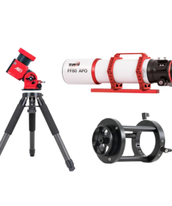 Telescope-Refracting Telescopes-ZWO 80 mm APO Astrograph and AM3 Bundle        Free ZWO 160 MM Pier Extension With Purchase – $99.00 Value!