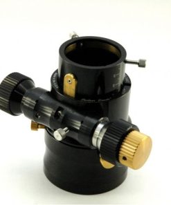 Telescope-Focusers-Starlight 2″ Feather Touch 10:1 Rack & Pinion Focuser with 1.5″ DTT, Brake & Compression Ring