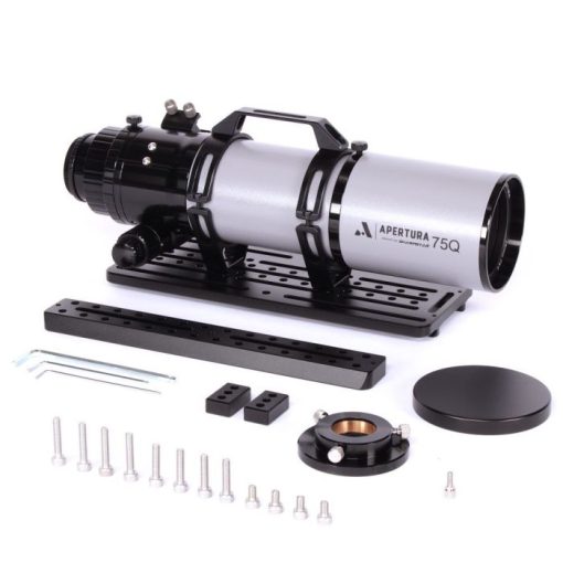 Telescope-Refracting Telescopes-Apertura 75Q Refractor with 0.75x Reducer - Image 2