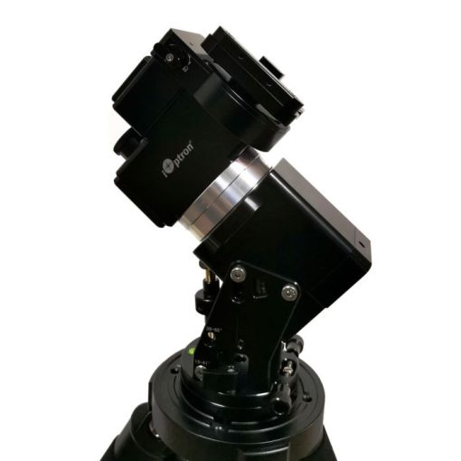 Telescope-Equatorial Mounts-iOptron HEM15 Hybrid Equatorial Mount Head with iPolar, Hand Controller, and Case