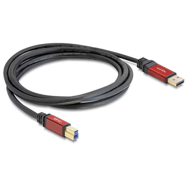 Telescope-Power & Cables-Pegasus Astro USB 3.0 Cable Type-A Male to Type-B Male, Single Cord (6.6 ft/2 m) 2 Telescope-Power & Cables-Pegasus Astro USB 3.0 Cable Type-A Male to Type-B Male, Single Cord (6.6 ft/2 m) - Image 2