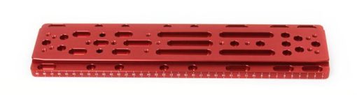 Telescope-Mounting Hardware-William Optics 15.7" Losmandy-Style Dovetail Plate - Red - Image 3