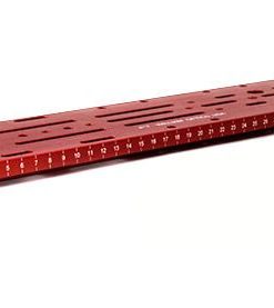 Telescope-Mounting Hardware-William Optics 15.7″ Losmandy-Style Dovetail Plate – Red 2