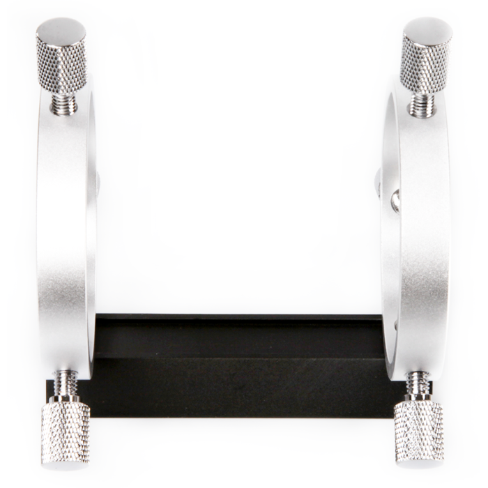 Telescope-Mounting Hardware-William Optics Slide-Base 50 mm Guiding Rings w/ Adjustment Screws – Silver 2 Telescope-Mounting Hardware-William Optics Slide-Base 50 mm Guiding Rings w/ Adjustment Screws - Silver - Image 2