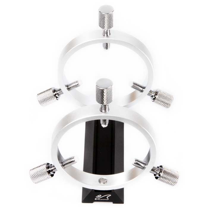 Telescope-Mounting Hardware-William Optics Slide-Base 50 mm Guiding Rings w/ Adjustment Screws – Silver Telescope-Mounting Hardware-William Optics Slide-Base 50 mm Guiding Rings w/ Adjustment Screws - Silver