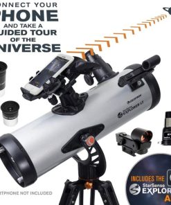 Telescope-Reflecting Telescopes-Celestron StarSense Explorer LT 114AZ Reflector Telescope 2