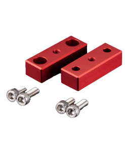 Telescope-Replacement Parts-William Optics Pair of Riser Blocks for RedCat61 – Red 2