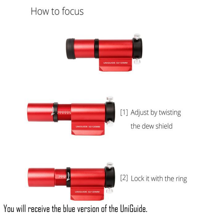 Telescope-Accessories-William Optics Slide-Base 32mm UniGuide Scope – Blue/Black 3 Telescope-Accessories-William Optics Slide-Base 32mm UniGuide Scope - Blue/Black - Image 3