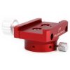 Telescope-Mounting Hardware-William Optics iOptron SkyGuider Pro Dec Adapter and Vixen Style Clamp – Red