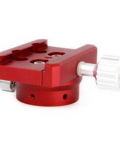 Telescope-Mounting Hardware-William Optics iOptron SkyGuider Pro Dec Adapter and Vixen Style Clamp – Red 2