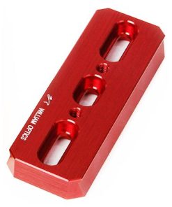 Telescope-Mounting Hardware-William Optics DSD 110 – 4.33″ Dual Sided Dovetail Plate – Red