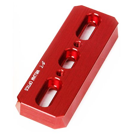 Telescope-Mounting Hardware-William Optics DSD 110 – 4.33″ Dual Sided Dovetail Plate – Red Telescope-Mounting Hardware-William Optics DSD 110 - 4.33" Dual Sided Dovetail Plate - Red