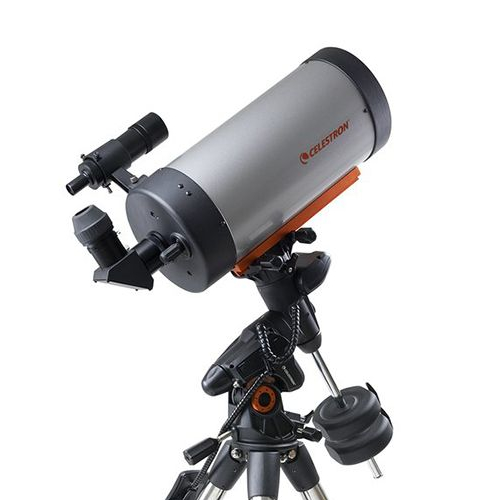 {{Celestron 700 Mak with eyepiece on avx}}