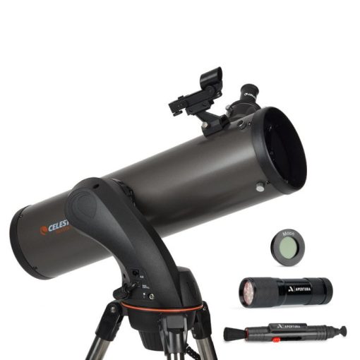 Telescope-Telescope Bundles-Celestron NexStar 130 SLT Essential Telescope Bundle