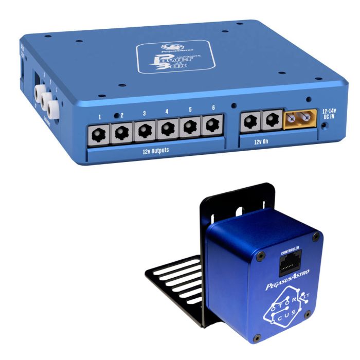 Telescope-Power & Cables-Pegasus Astro Ultimate Powerbox v3 with Universal Motor Focus Kit Telescope-Power & Cables-Pegasus Astro Ultimate Powerbox v3 with Universal Motor Focus Kit