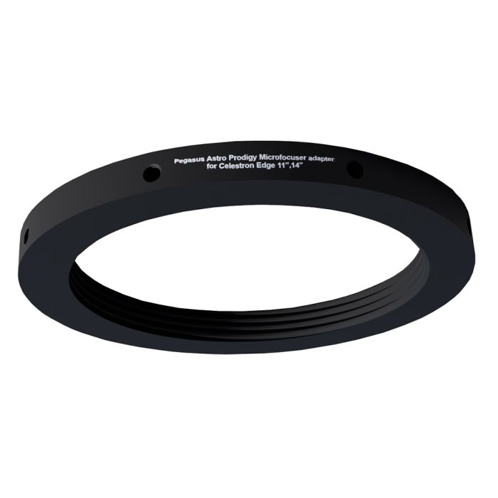 Telescope-Focusers-Pegasus Astro Prodigy Microfocuser Adapter for Celestron 11″ and 14″ EdgeHD Telescopes 2 Telescope-Focusers-Pegasus Astro Prodigy Microfocuser Adapter for Celestron 11" and 14" EdgeHD Telescopes - Image 2