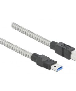 Telescope-Power & Cables-Pegasus Astro 1 m USB 3.0 Cable Type-A Male to Type-B Male with Metal Jacket 2