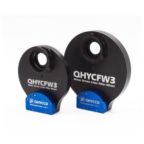 Telescope-Accessories-QHY CFW3 Small Color Filter Wheel – 1.25″ or 31 mm 7 Position – Standard Thickness 2