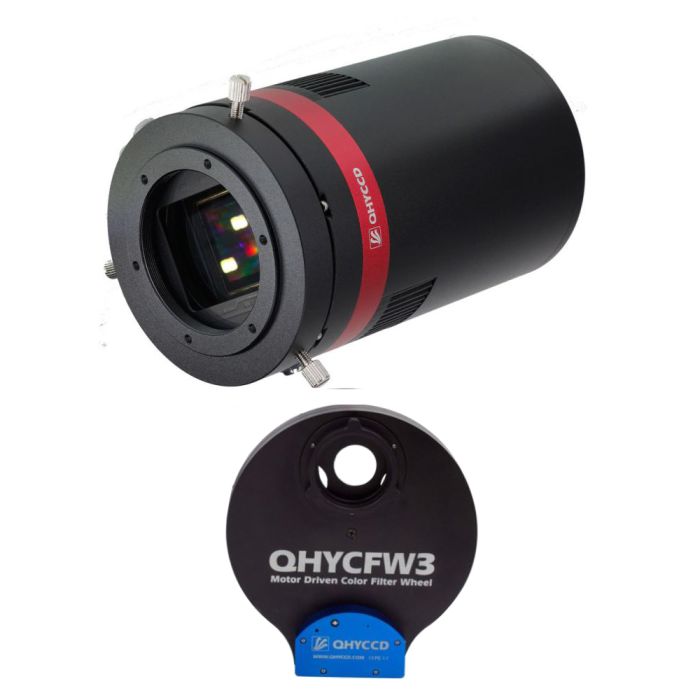 Telescope-Cameras-QHYCCD QHY600 Short Back Focal Length Monochrome Camera Combo with 7×50 mm Color Filter Wheel 2