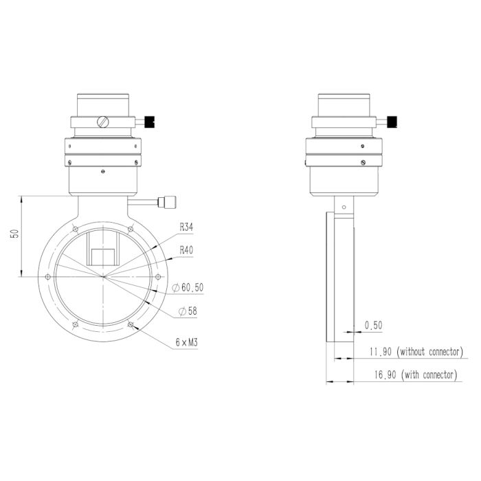 Telescope-Accessories-QHY OAG-L Pro Off-Axis Guider – Large, Pro 3 Telescope-Accessories-QHY OAG-L Pro Off-Axis Guider - Large, Pro - Image 3