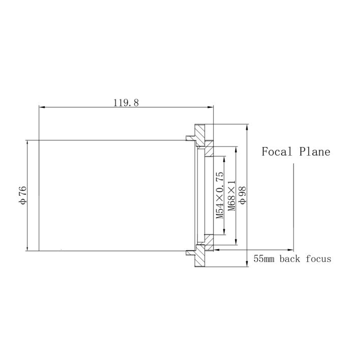 Telescope-Reducers & Correctors-Sharpstar 3″ 0.85x MPCC Coma Corrector 3 Telescope-Reducers & Correctors-Sharpstar 3" 0.85x MPCC Coma Corrector - Image 3