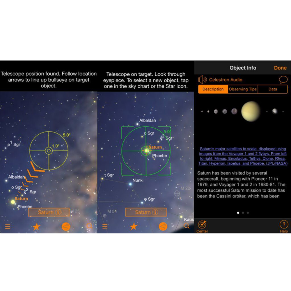 {{StarSense Explorer app interface}}