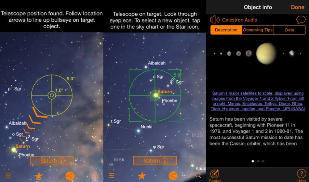 {{StarSense Explorer App interface}}