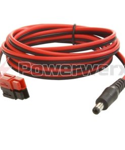 Telescope-Power & Cables-Software Bisque 2.1 mm Straight DC Plug to Powerpole Cable 2