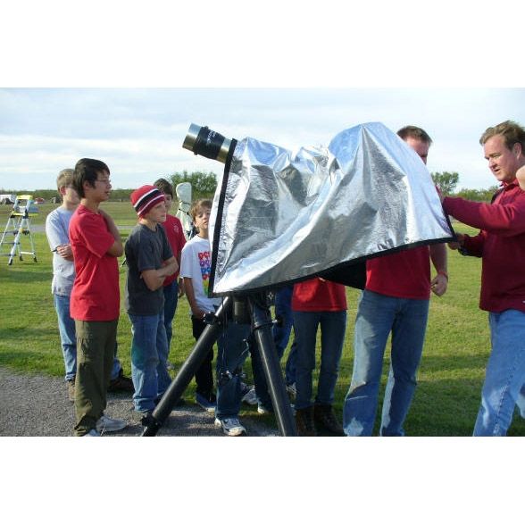 Telescope-Cases & Covers & Dobsonian Shrouds-TeleGizmos Solar Observing Hood 2 Telescope-Cases & Covers & Dobsonian Shrouds-TeleGizmos Solar Observing Hood - Image 2