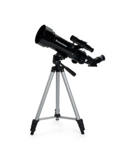 Telescope-Refracting Telescopes-Celestron Travel Scope 70 mm Portable Refractor w/Tripod and Case