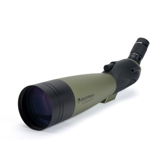 Telescope-Spotting Scopes-Celestron Ultima 100mm 22-66X Angled Spotting Scope Telescope-Spotting Scopes-Celestron Ultima 100mm 22-66X Angled Spotting Scope