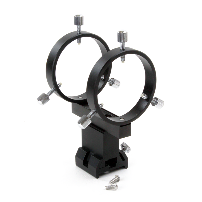 Telescope-Mounting Hardware-William Optics Vixen-Style 50 mm Finder Rings & Bracket 2 Telescope-Mounting Hardware-William Optics Vixen-Style 50 mm Finder Rings & Bracket - Image 2