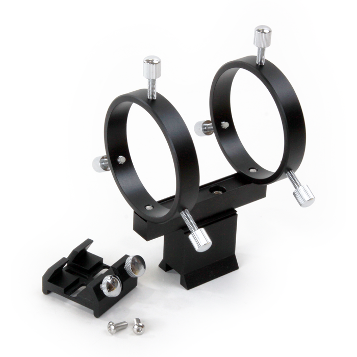 Telescope-Mounting Hardware-William Optics Vixen-Style 50 mm Finder Rings & Bracket Telescope-Mounting Hardware-William Optics Vixen-Style 50 mm Finder Rings & Bracket