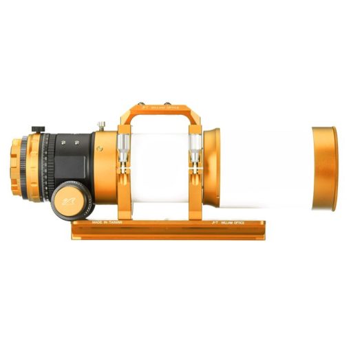 Telescope-Refracting Telescopes-William Optics Fluorostar 91 FPL53 Triplet APO Refractor with 3.3" Rack & Pinion Focuser - Gold
