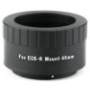 Telescope-Telescope Adapters-William Optics 48 mm T-Mount for Canon EOS R Mirrorless Cameras