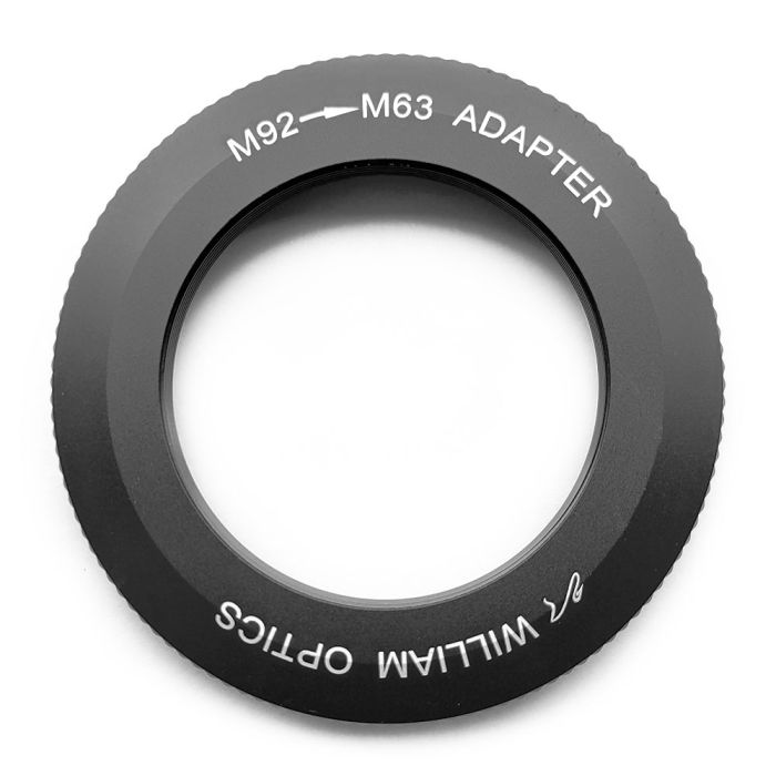Telescope-Telescope Adapters-William Optics M92-to-M63 Adapter for Flat6AIII to FLT91 Telescope Telescope-Telescope Adapters-William Optics M92-to-M63 Adapter for Flat6AIII to FLT91 Telescope