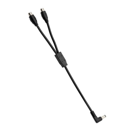 Telescope-Power & Cables-ZWO DC Y Splitter Cable - 1 Male DC Jack to 2 Female RCA - Image 2