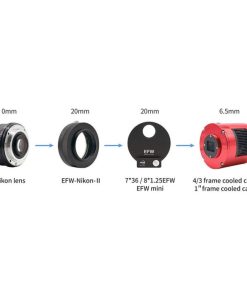 Telescope-Accessories-ZWO EFW-Nikon Adapter for EFW and ASI1600 2