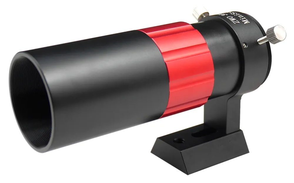 ZWO Guidescope f/4 angled view