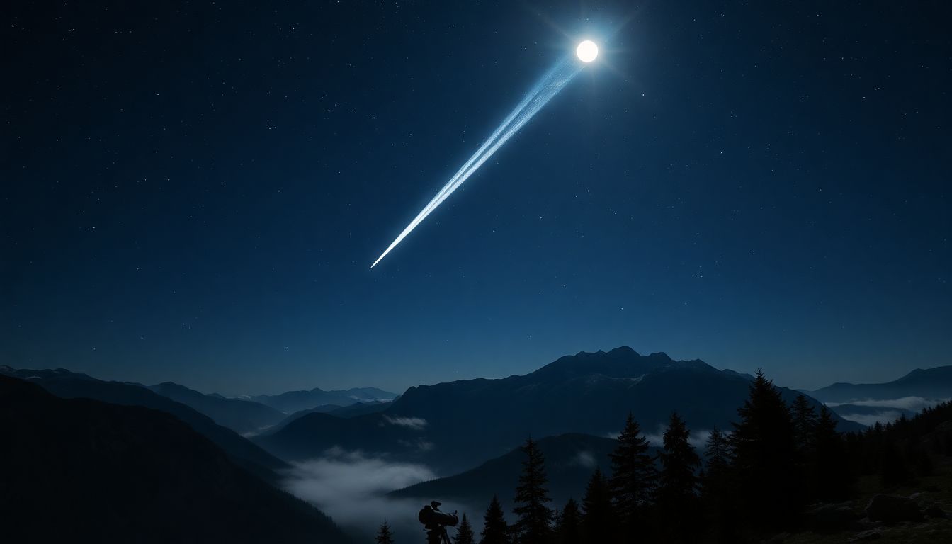 Comet viewing