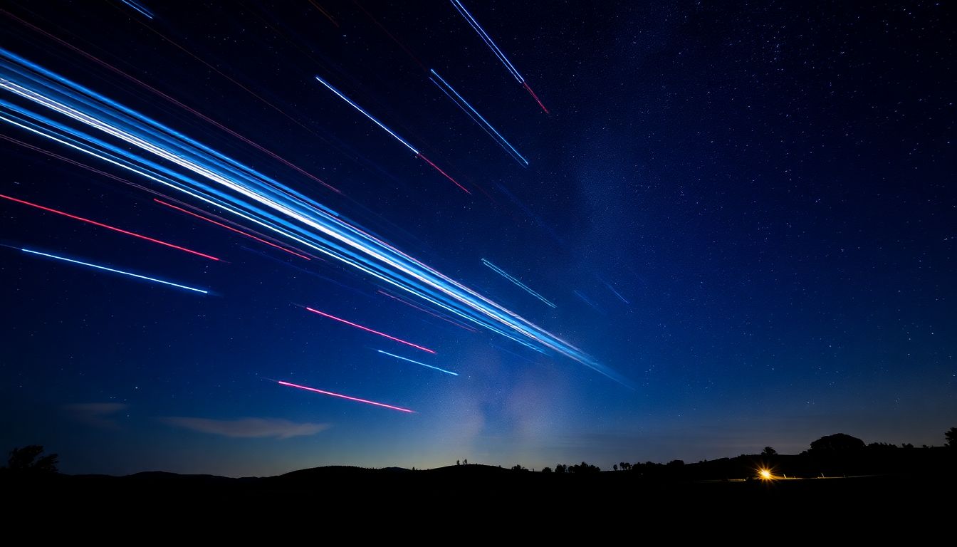 Lights Moving Fast in the Sky
